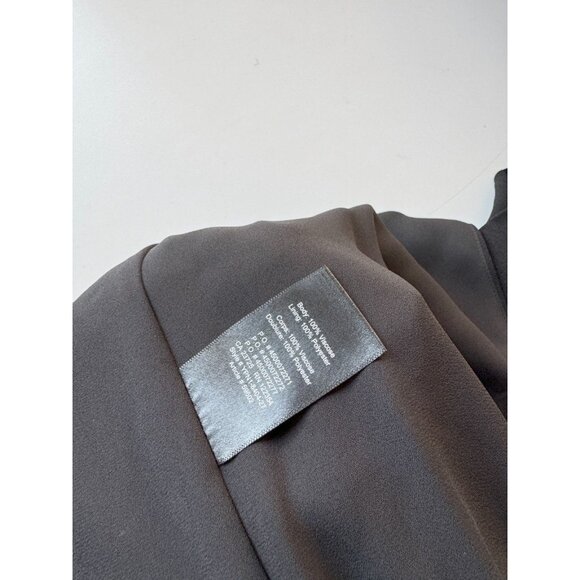 NWT Aritzia BABATON Maximillian Black Crepe Cropped Wide Leg Jumpsuit, Size XXS - Picture 5 of 8